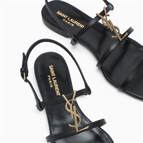 saint laurent sandals flat